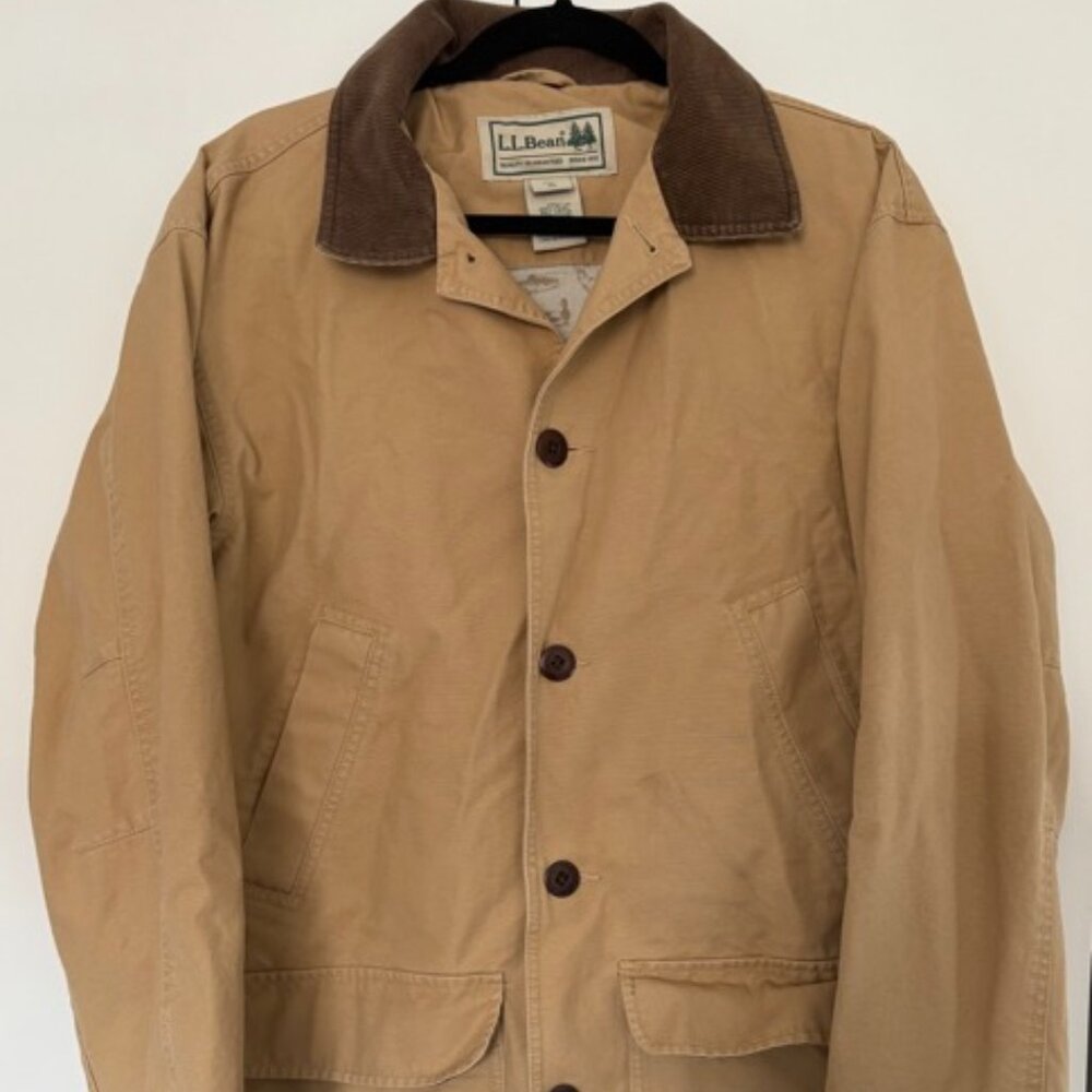 LL Bean Cotton Field Coat - Men's S